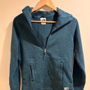 The North Face Teal Fleece Jacket